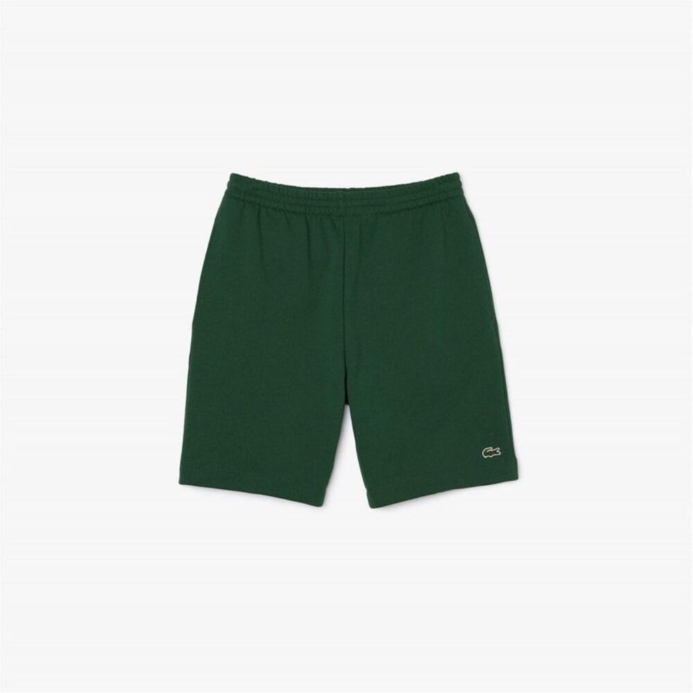 Lacoste Mens Fleece Shorts / Green